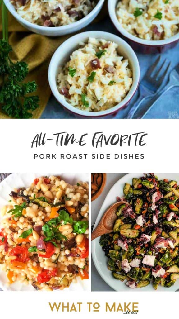 favorite pork roast side dishes
