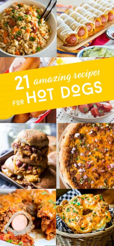 21 recipes for what to make with hot dogs