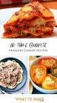 All time favorite pressure cooker recipes pin image