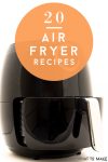 These easy air fryer recipes are the answer to what can you cook in an air fryer. From side dishes to the main dish, there is a quick recipe for you! You can really taste the difference! #whattomaketoeat