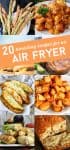 These easy air fryer recipes are the answer to what can you cook in an air fryer. From side dishes to the main dish, there is a quick recipe for you! #whattomaketoeat