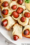 Image of pigs in a blanket with cocktail smokies