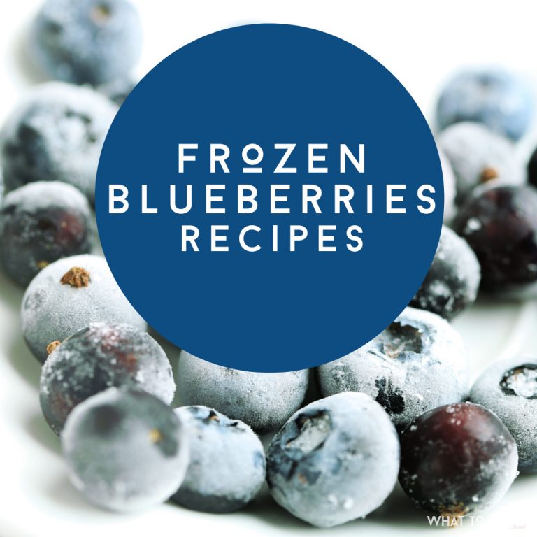 What to make with frozen blueberries: 29 easy recipes