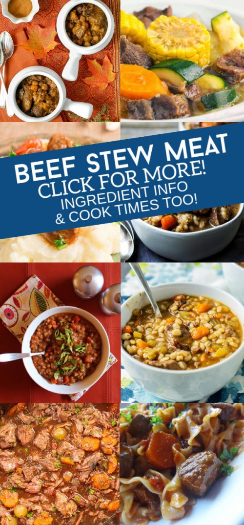Beef Stew Meat Recipes - What To Make To Eat