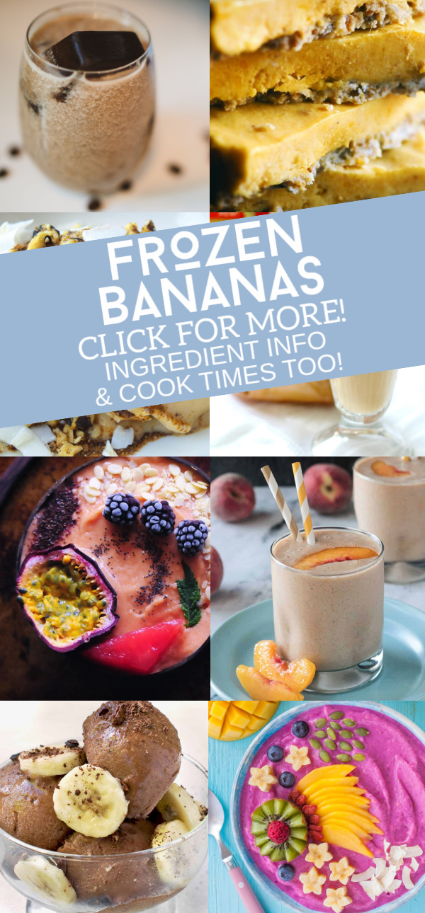 What to make with frozen bananas: 13 easy frozen banana recipes