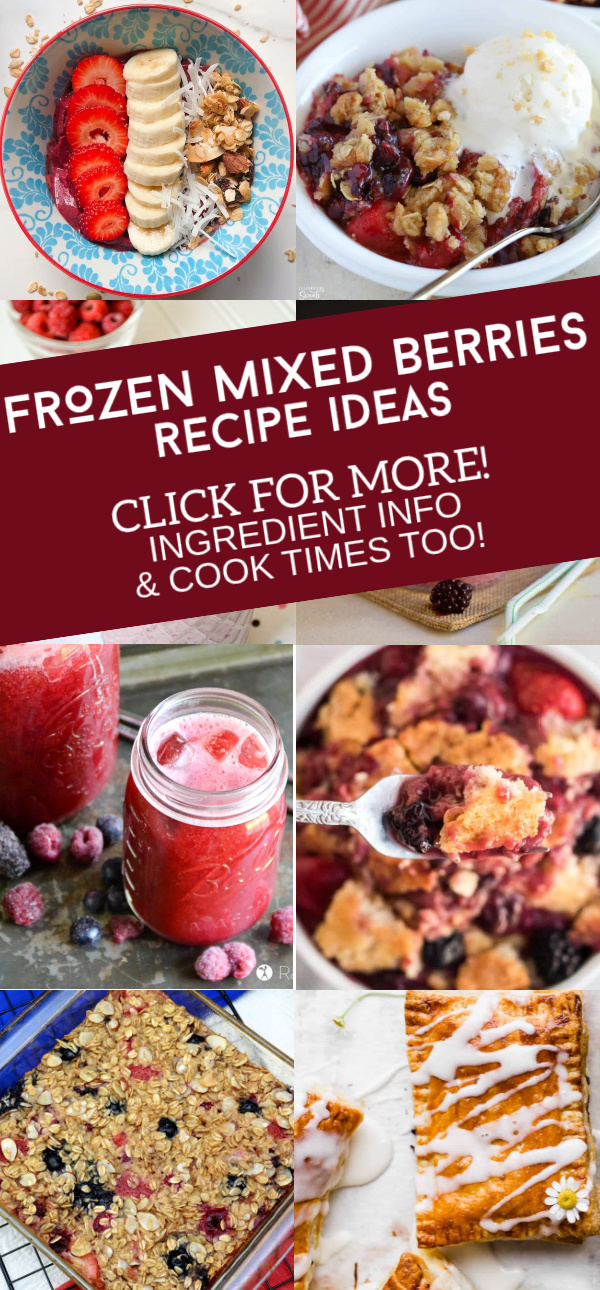 What to make with Frozen Mixed Berries: 22 easy recipes