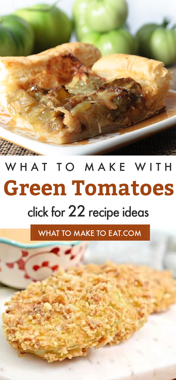 What to make with Green Tomatoes 22 fantastic recipes