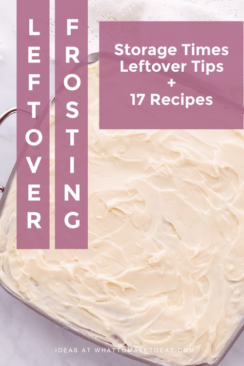 What to do with Leftover Frosting 17 easy recipes and tips